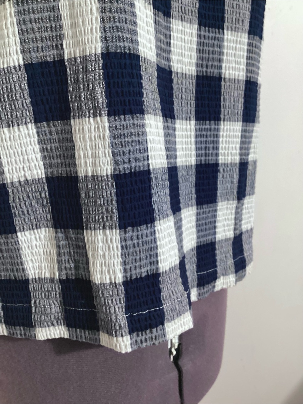 Dressbarn Vtg Gingham Tank Size 14/16 - Picture 10 of 12